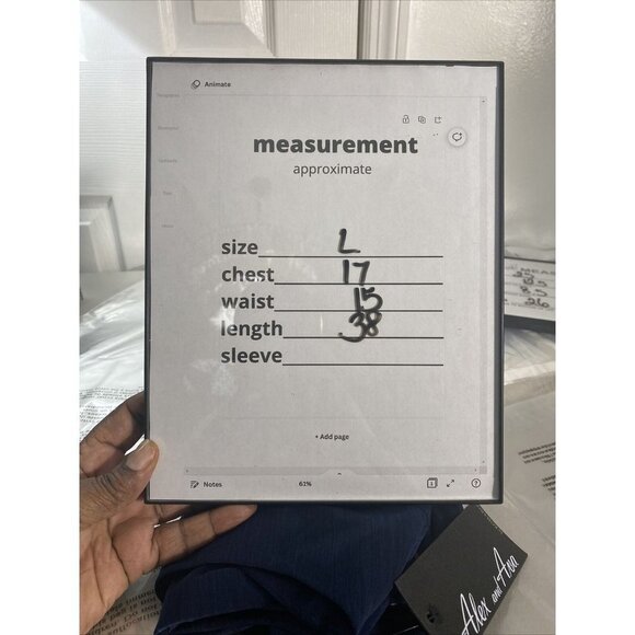 Alex And Ava By Komarov Woman’s Sheath Abstract Blue Multi Cap Sleeve Dress SZ L - Picture 8 of 8